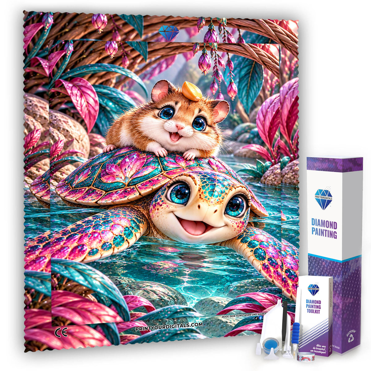 Diamond Painting - Zauberhafte Freundschaft
