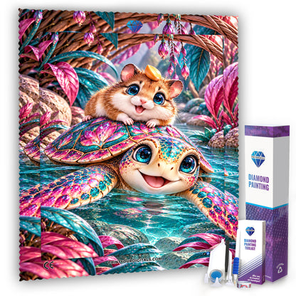 Diamond Painting - Zauberhafte Freundschaft