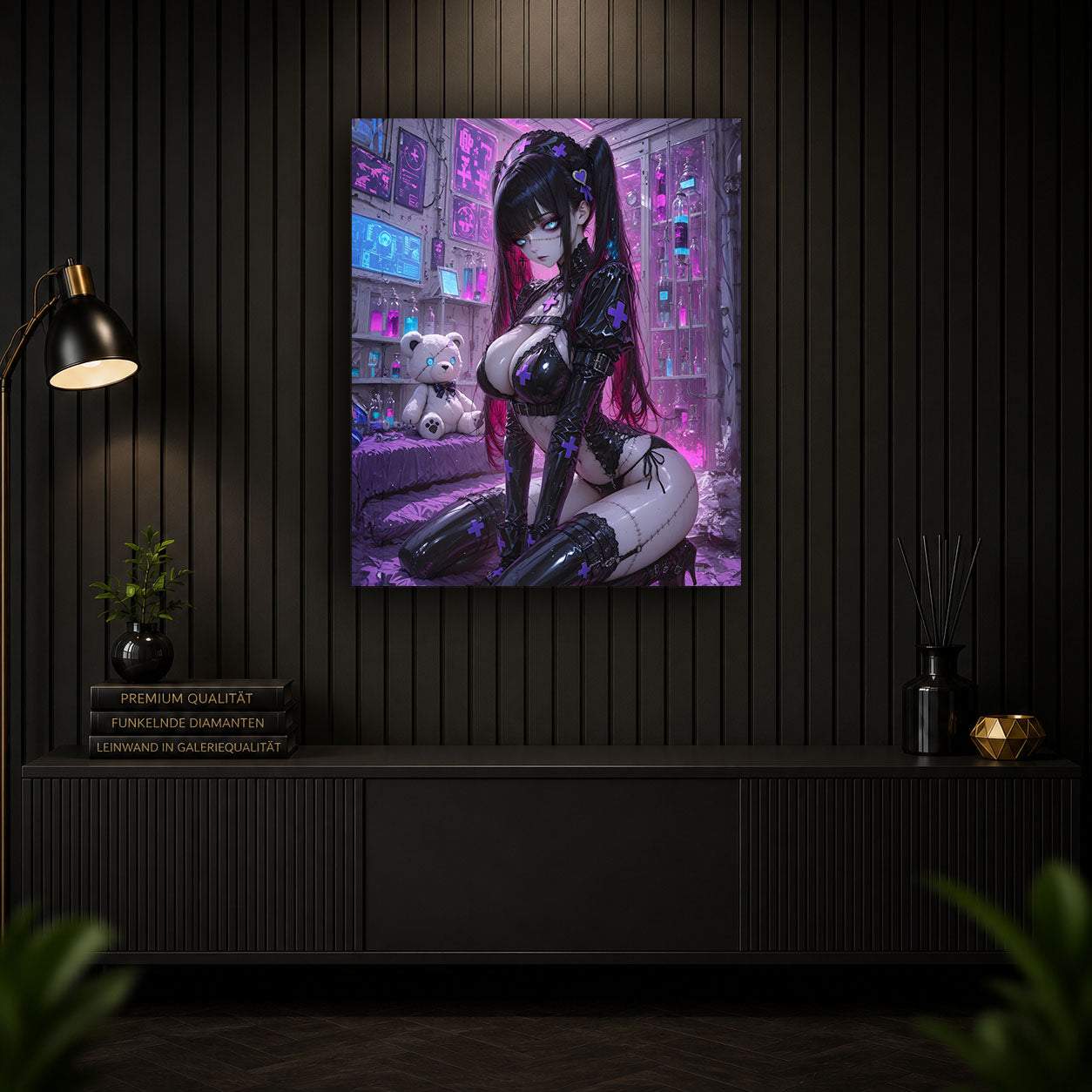 Diamond Painting – Dunkle Krankenschwester