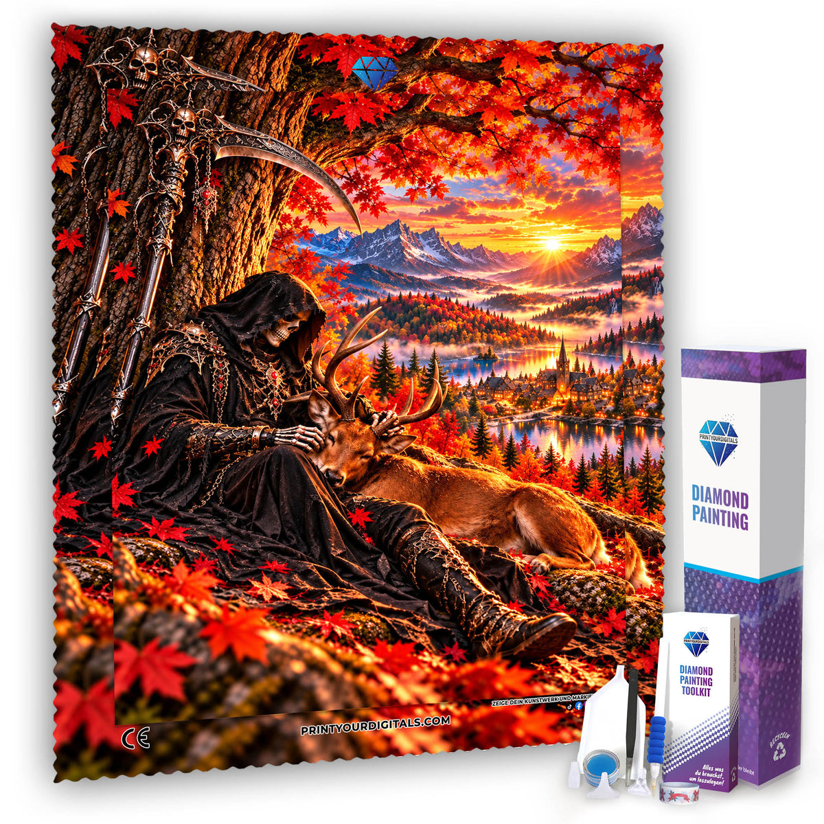 Diamond Painting - Hüter des letzten Herbstes