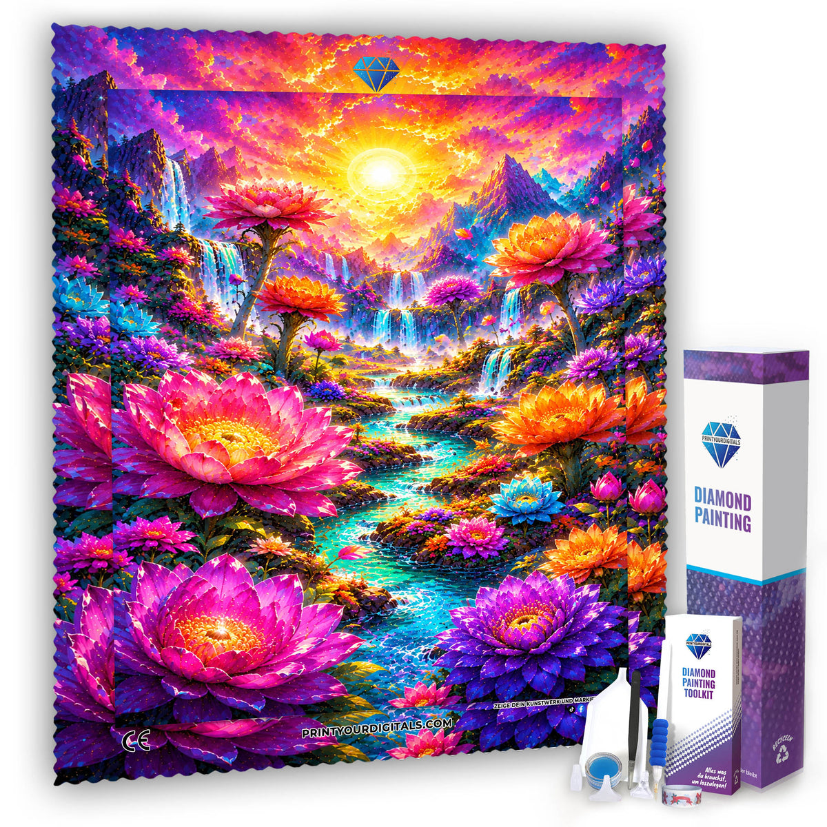 Diamond Painting - Lotusparadies