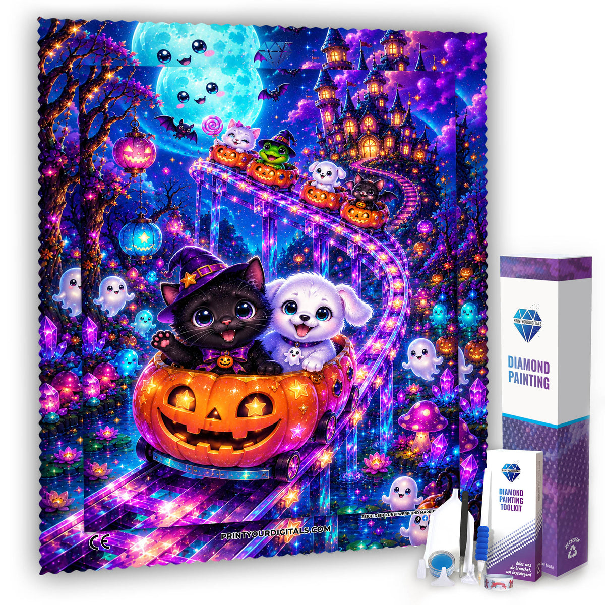 Diamond Painting - Geisterbahn