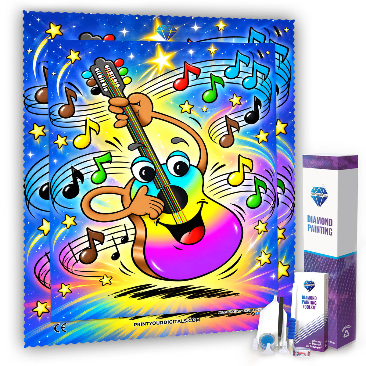 Diamond Painting - Bunte Noten