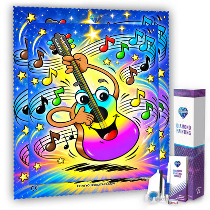 Diamond Painting - Bunte Noten