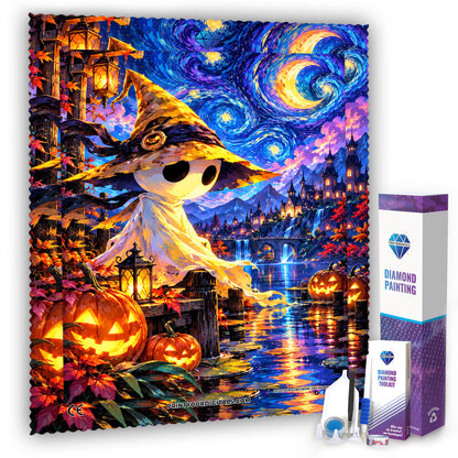 Diamond Painting - Kleiner Geist unter Sternen