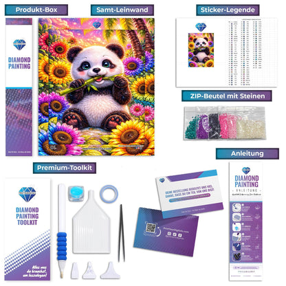 Diamond Painting - Panda Fynn