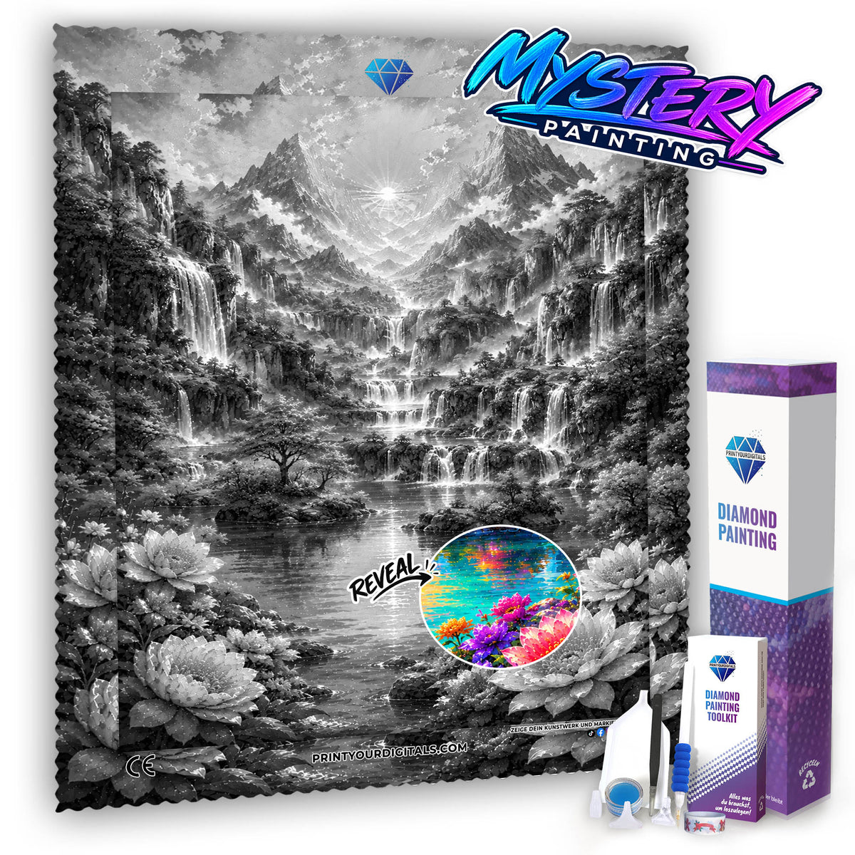 Mystery Painting - Mystisches Paradies