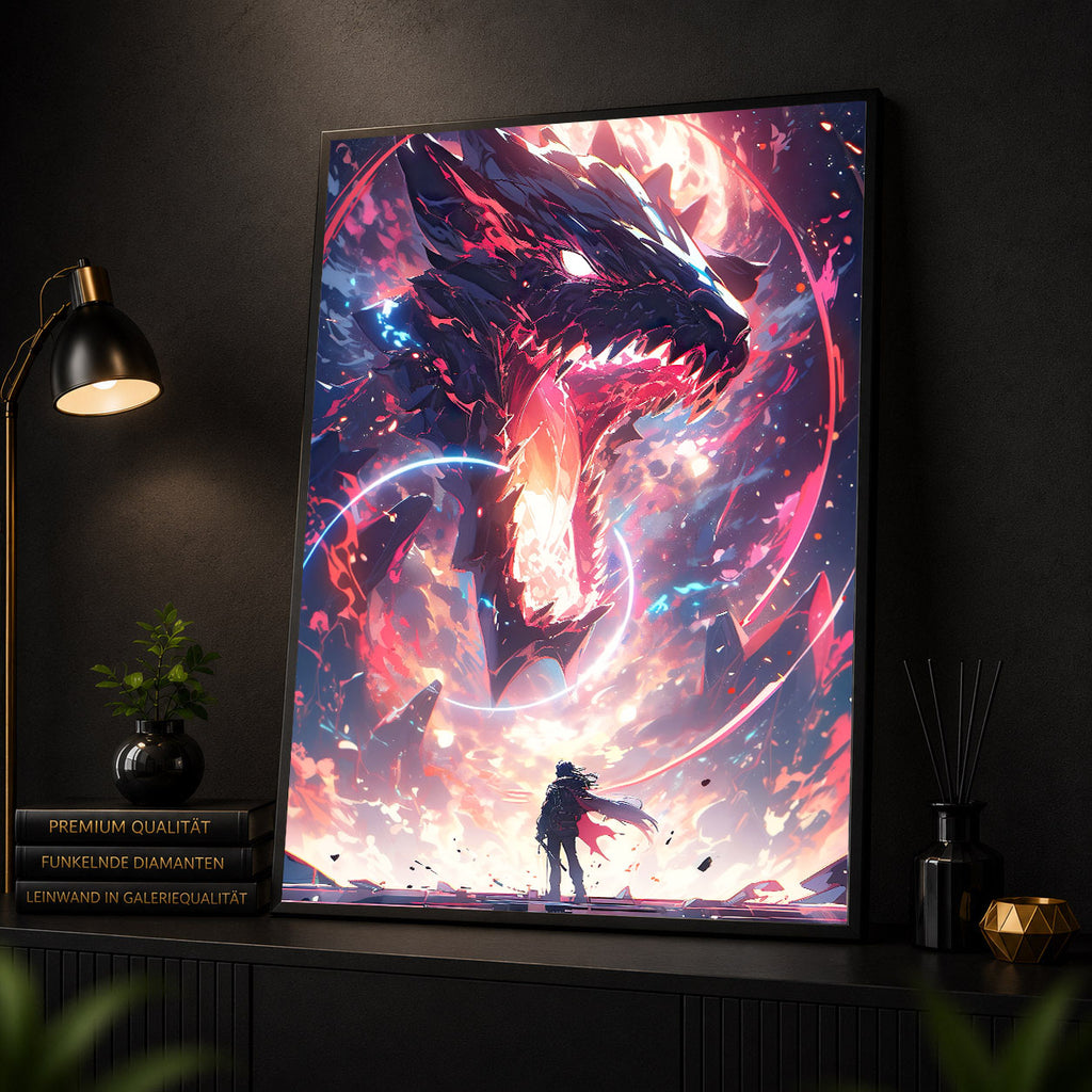 Diamond Painting - Dämonendrache
