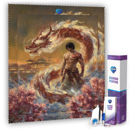 Diamond Painting - Drachenkrieger