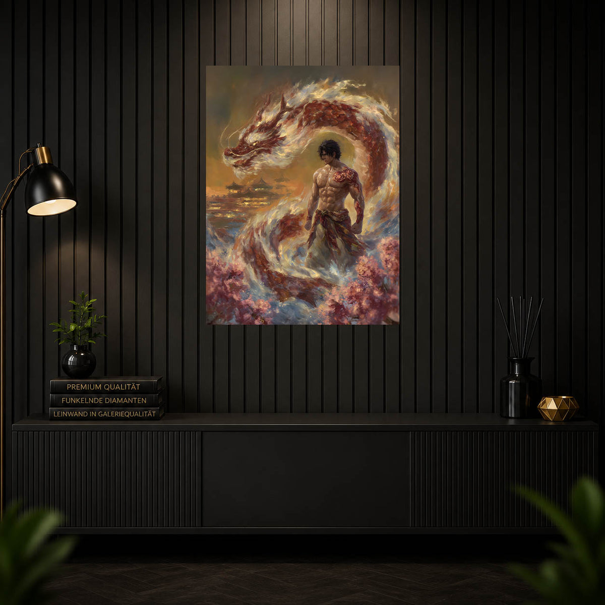 Diamond Painting - Drachenkrieger