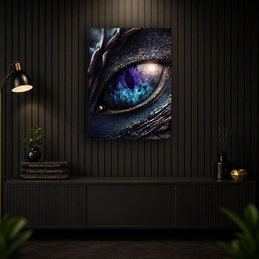 Diamond Painting - Magisches Drachenauge