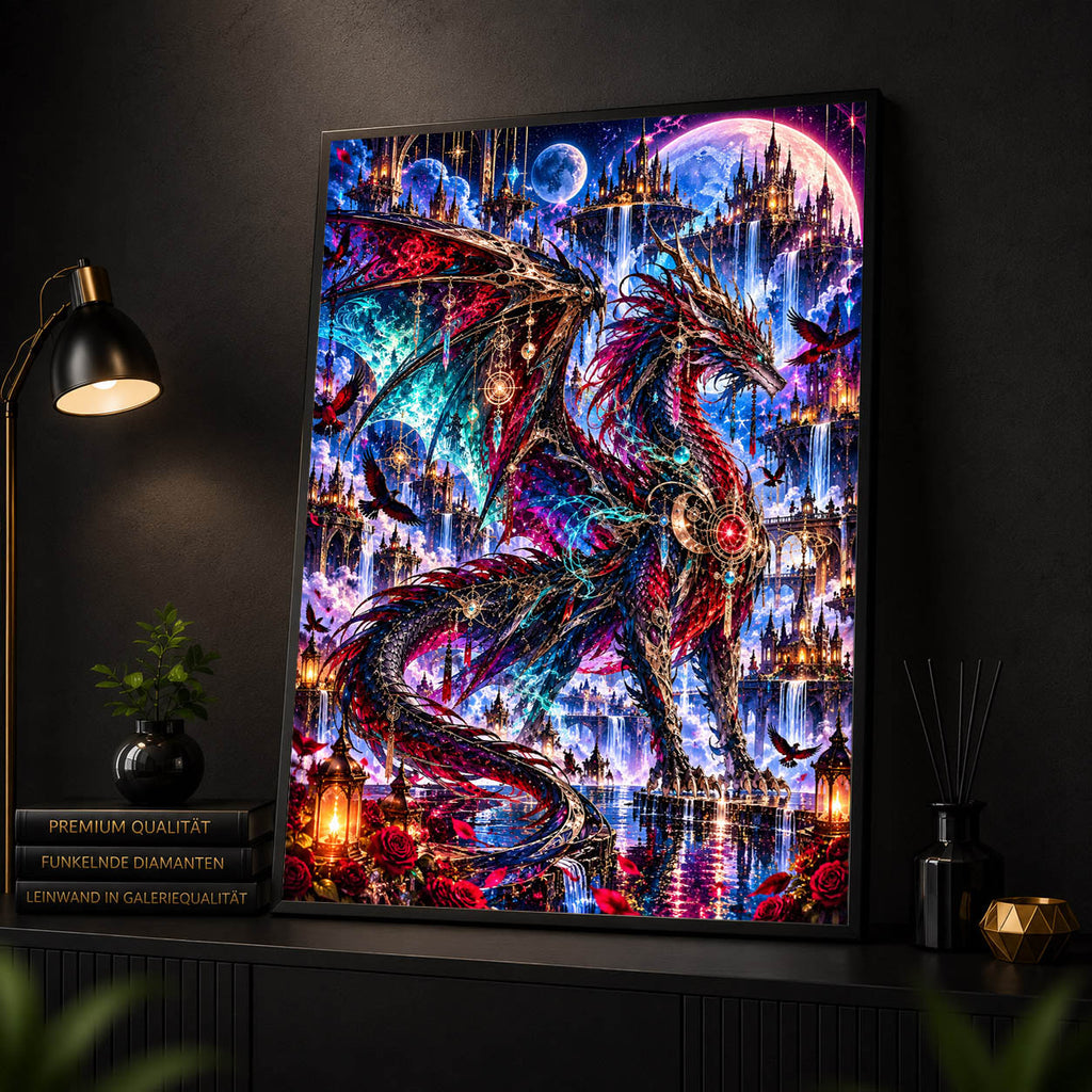 Diamond Painting - Himmelsdrache