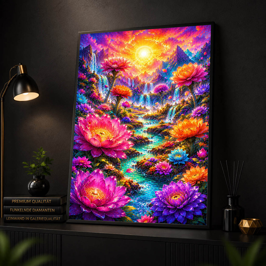 Diamond Painting - Lotusparadies