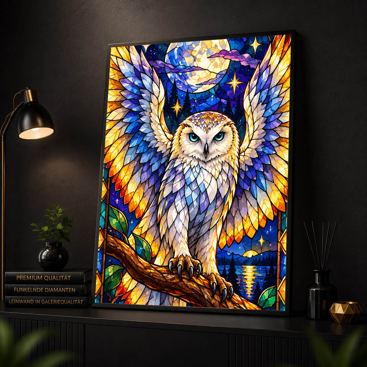 Diamond Painting - Eulenpracht