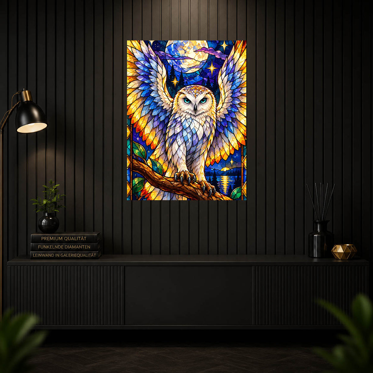 Diamond Painting - Eulenpracht