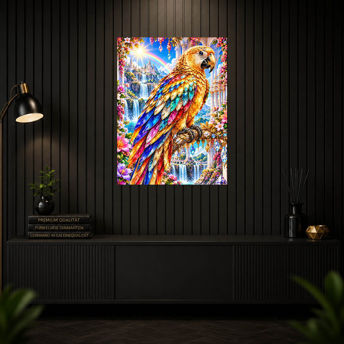 Diamond Painting - Paradiesvogel