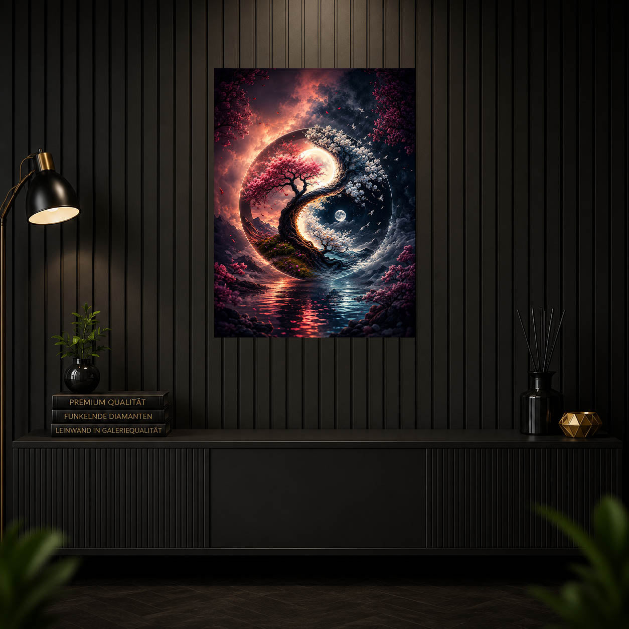 Diamond Painting - Yin und Yang Harmonie