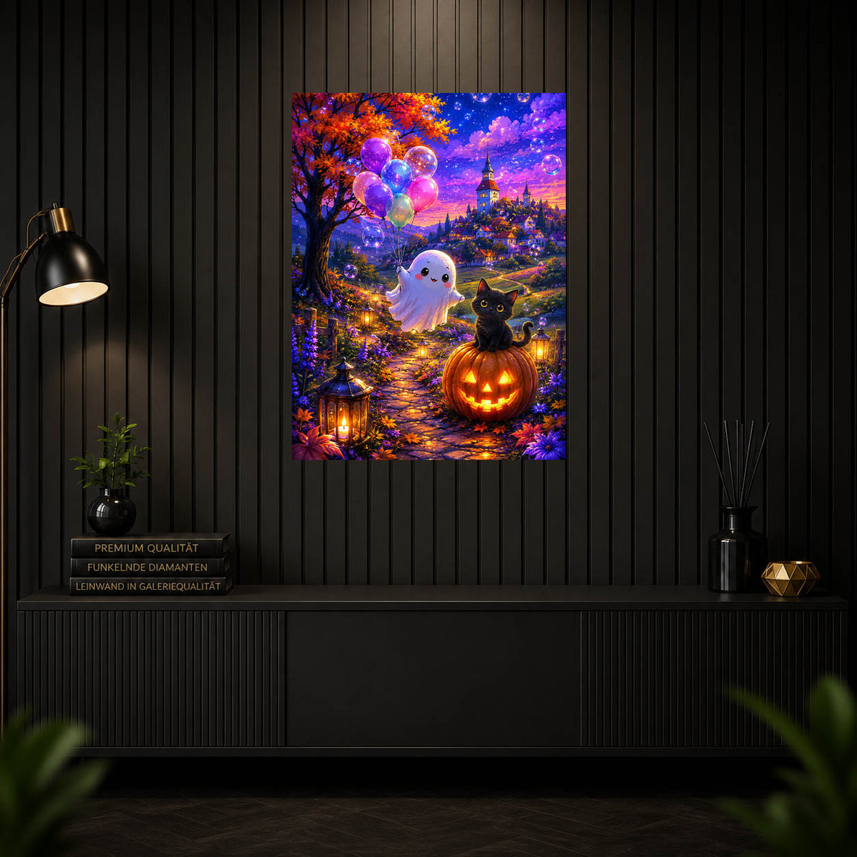 Diamond Painting - Halloween Freunde