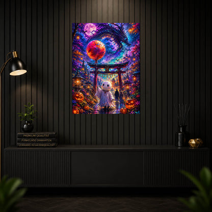 Diamond Painting - Japanisches Geflüster