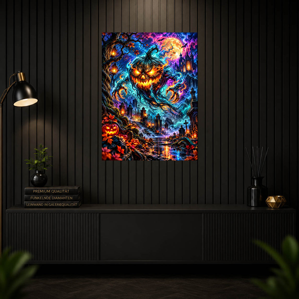 Diamond Painting - Albtraum der Kürbisnacht