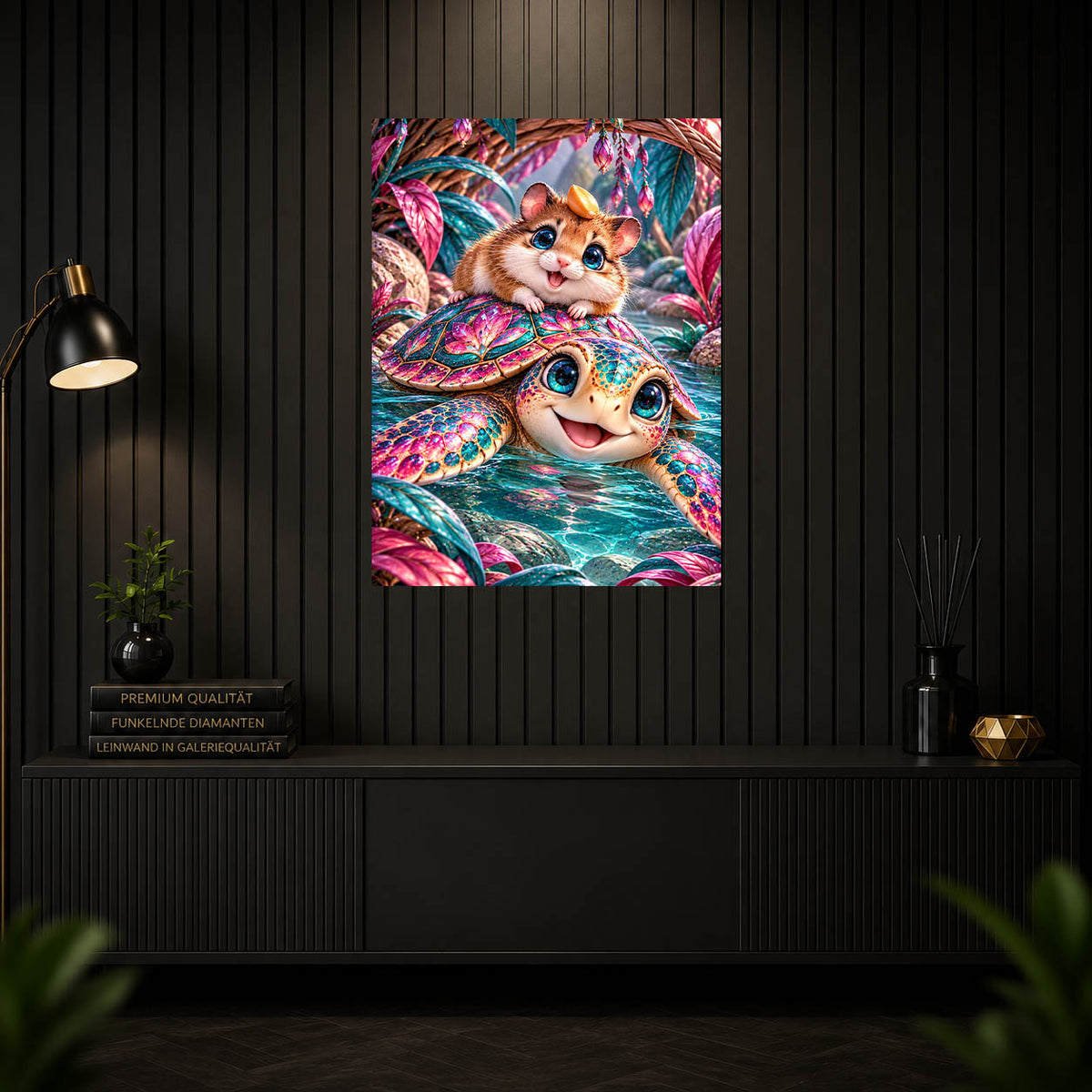 Diamond Painting - Zauberhafte Freundschaft