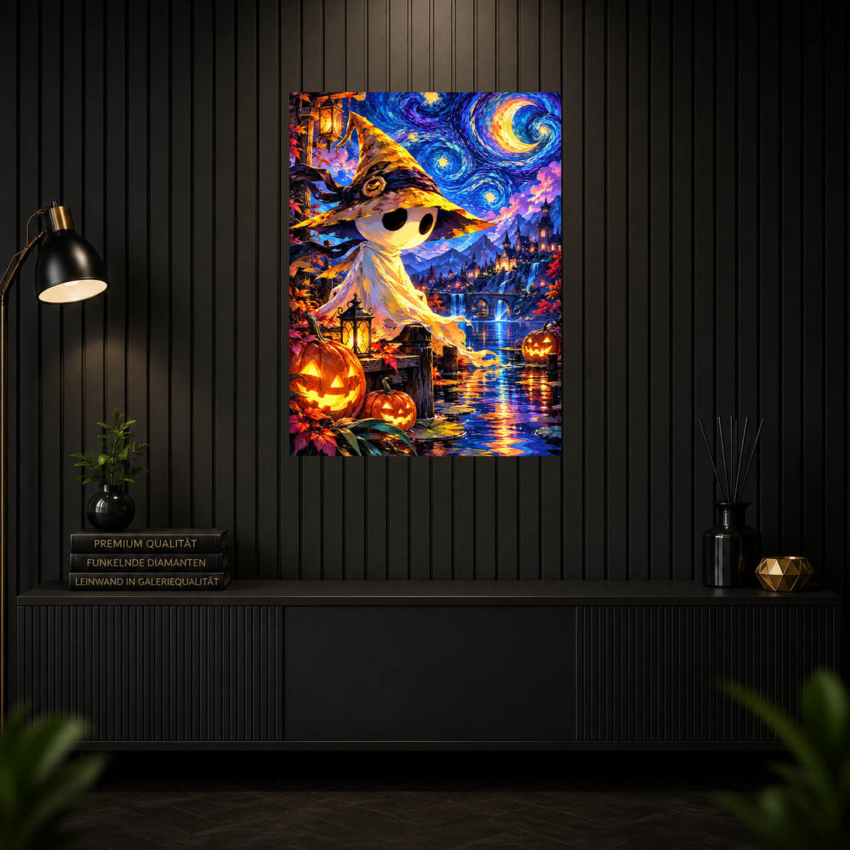 Diamond Painting - Kleiner Geist unter Sternen