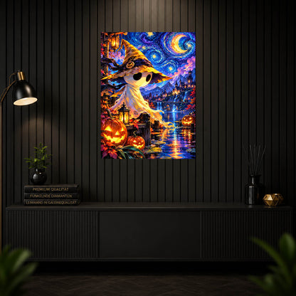 Diamond Painting - Kleiner Geist unter Sternen