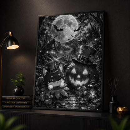 Mystery Painting – Grünes Halloween
