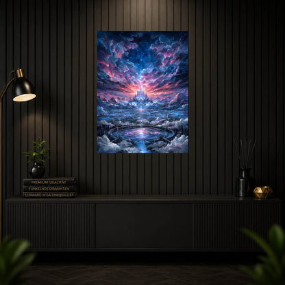 Diamond Painting - Himmelsstadt
