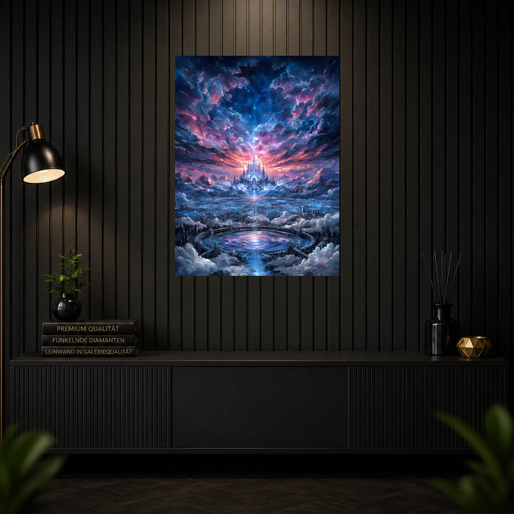 Diamond Painting - Himmelsstadt