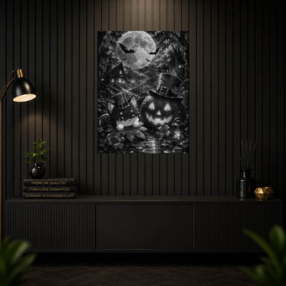 Mystery Painting – Grünes Halloween