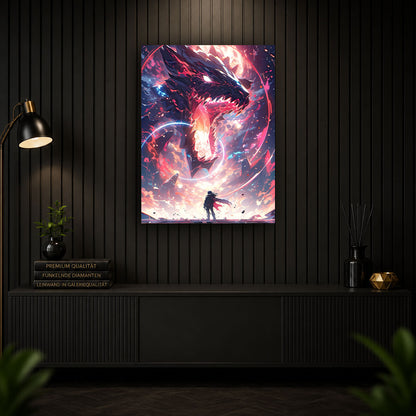 Diamond Painting - Dämonendrache