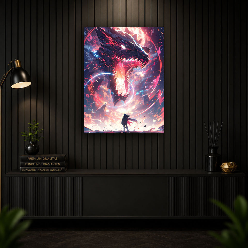 Diamond Painting - Dämonendrache