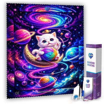 Diamond Painting - Weltraumkatze Nyla