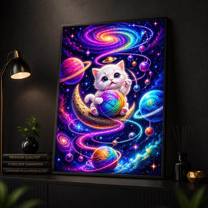 Diamond Painting - Weltraumkatze Nyla