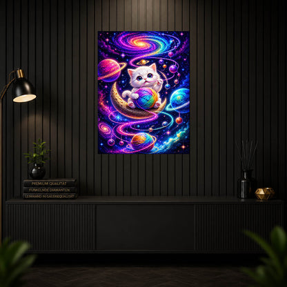 Diamond Painting - Weltraumkatze Nyla