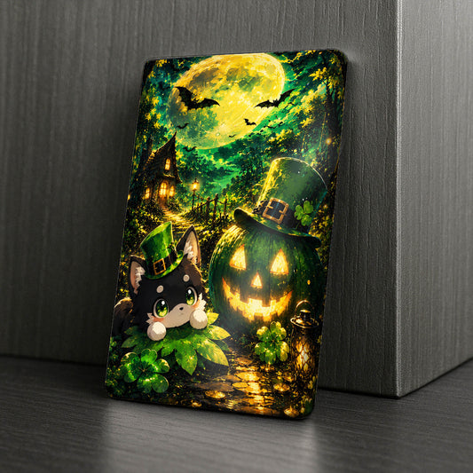Cover Minder – Grünes Halloween