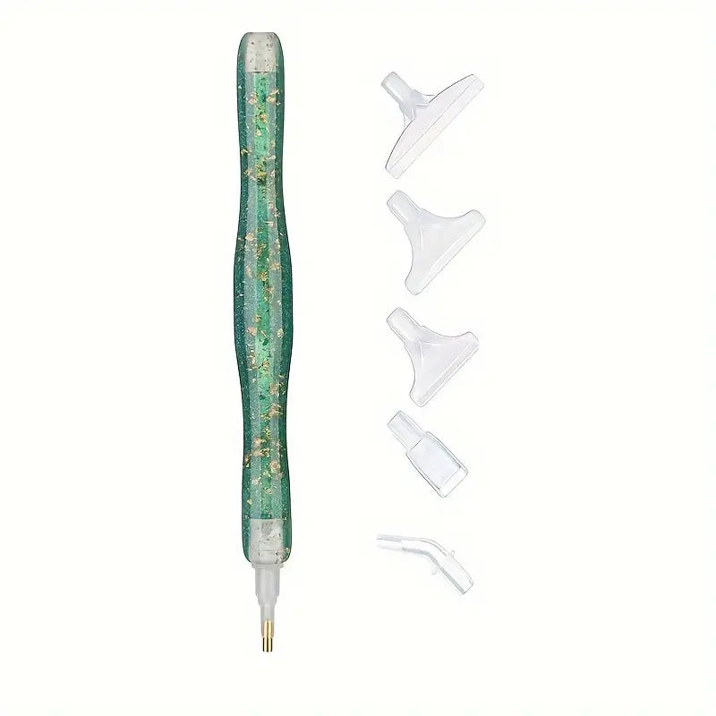 Diamond Painting Stift aus Harz – inkl. 6 Ersatzspitzen