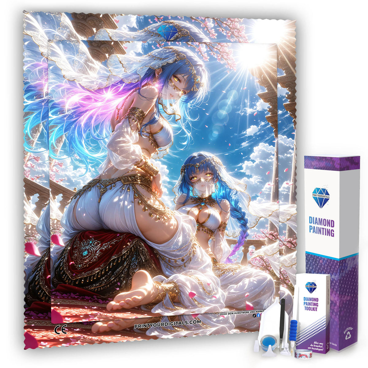 Diamond Painting - Prinzessinnen des Orients