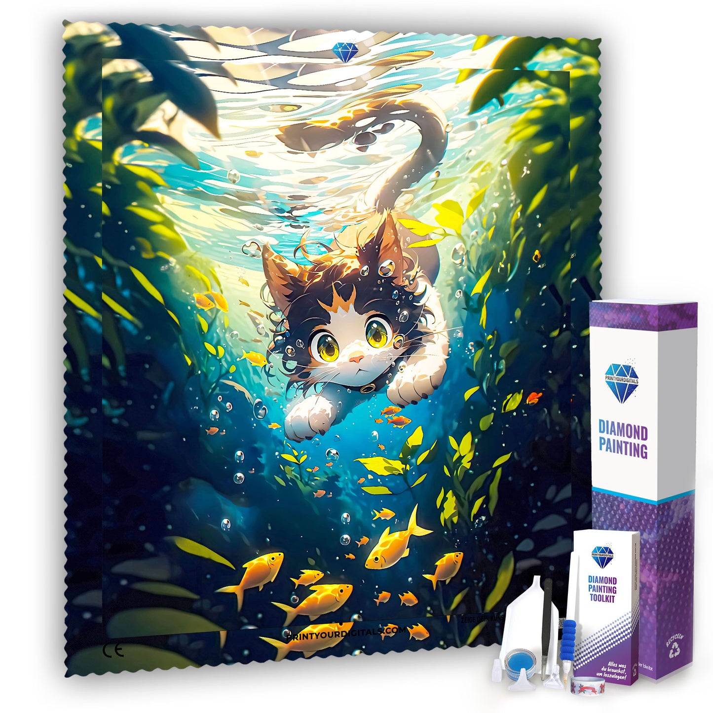 Diamond Painting - Unterwasserabenteuer