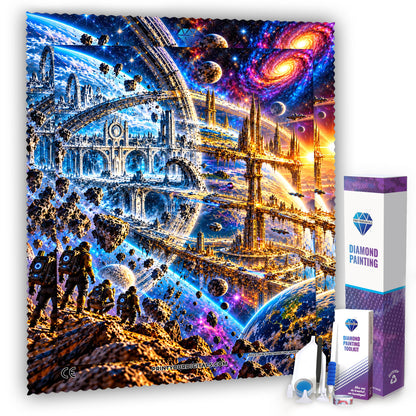 Diamond Painting - Kathedrale der Sterne