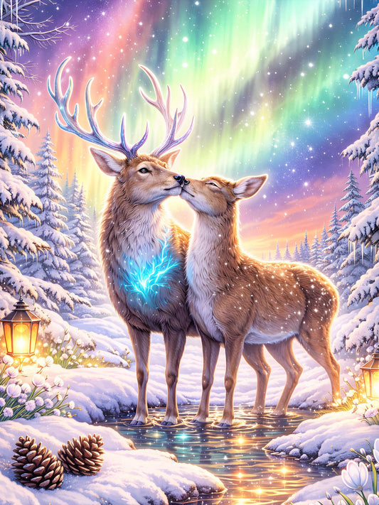 Diamond Painting – Polarlicht der Ewigkeit