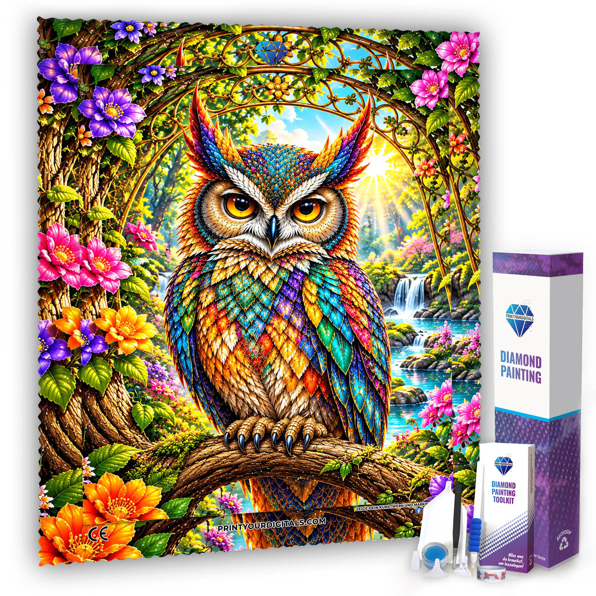 Diamond Painting - Farbenhüterin Mary