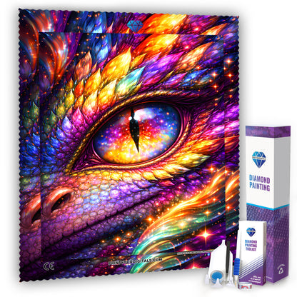 Diamond Painting – Regenbogendrache