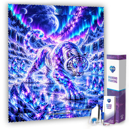 Diamond Painting - Kristalltiger