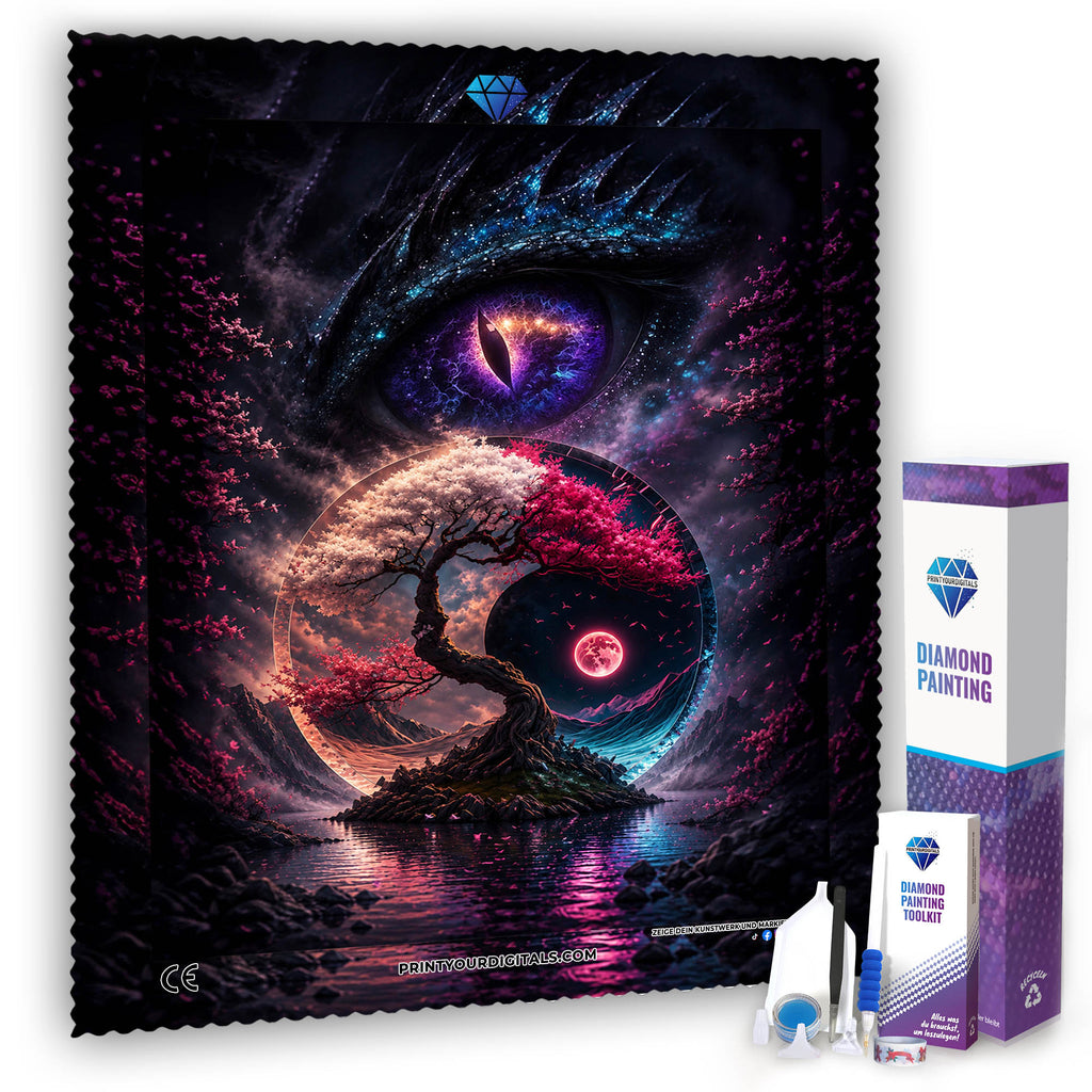 Diamond Painting - Japanische Seele