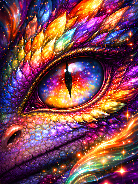 Diamond Painting – Regenbogendrache