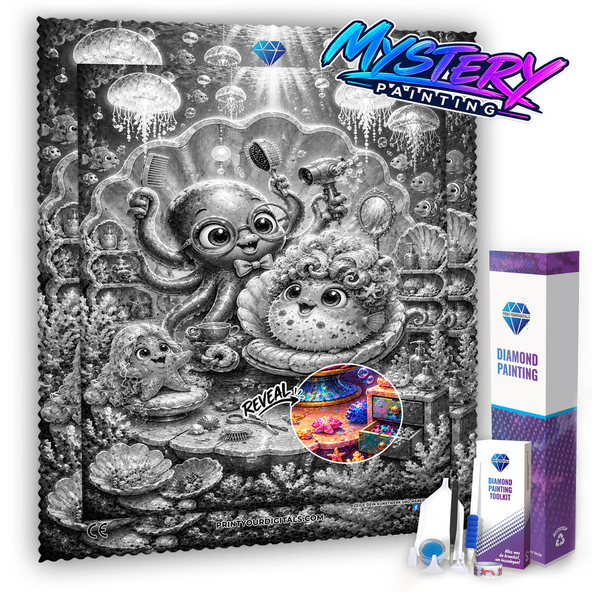 Mystery Painting - Meeresfriseur
