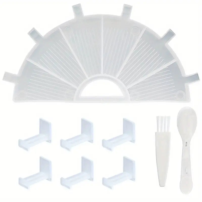 Diamant Painting Schalen-Set – 6-Fächer Palette für Steinchen | Große Kapazität für Diamond Painting