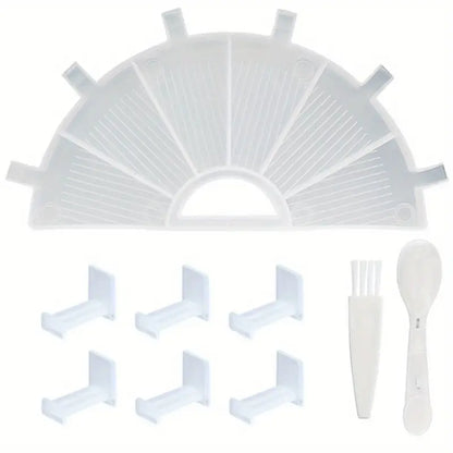 Diamant Painting Schalen-Set – 6-Fächer Palette für Steinchen | Große Kapazität für Diamond Painting